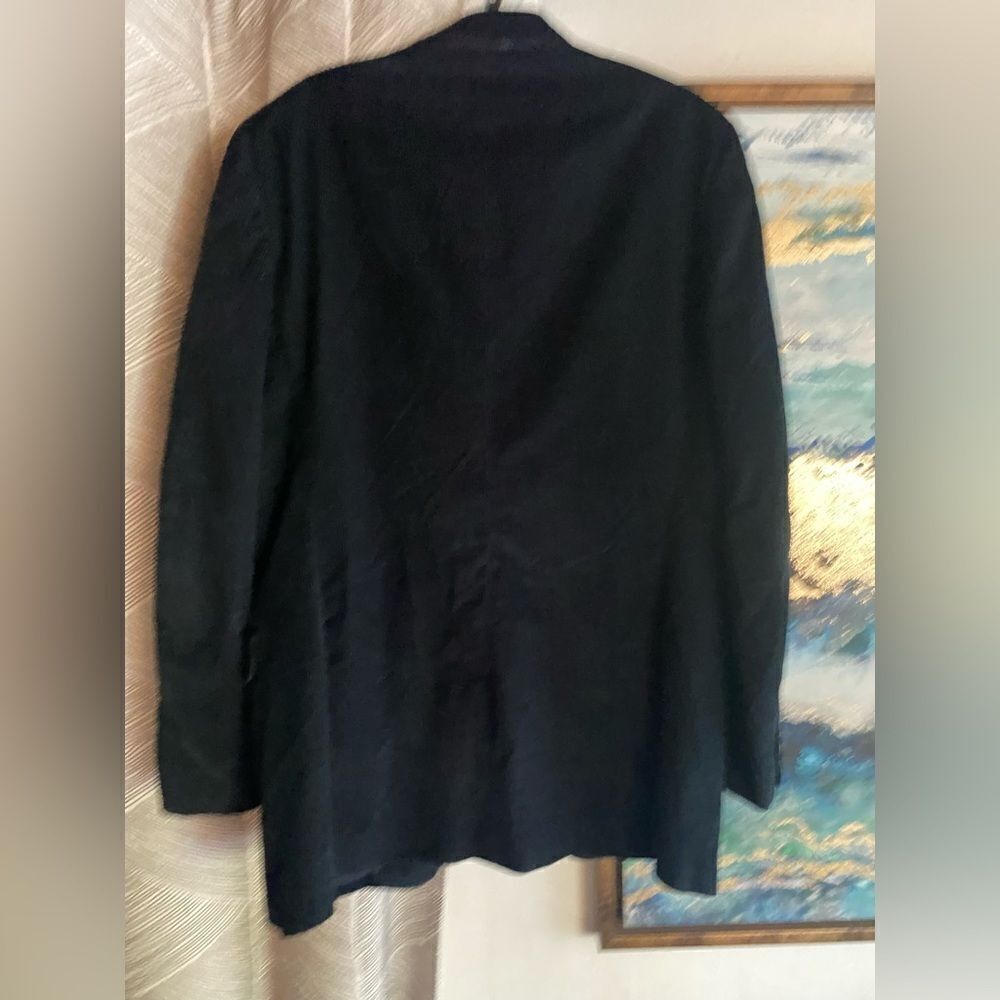 PRADA men's navy blue corduroy jacket size 52R - Picture 2 of 15